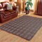 Baxton Studio Burma Modern and Contemporary Dark Grey Hand-Knotted Hemp Area Rug 187-11836-Zoro - alternate 3
